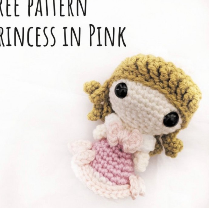 Crochet Princess in Pink