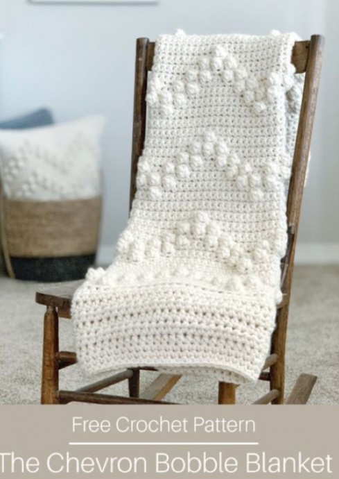 Discover the Cozy Elegance of the Crochet Chevron Bobble Blanket for Your Home Decor Discover the Cozy Elegance of the Crochet Chevron Bobble Blanket for Your Home Decor