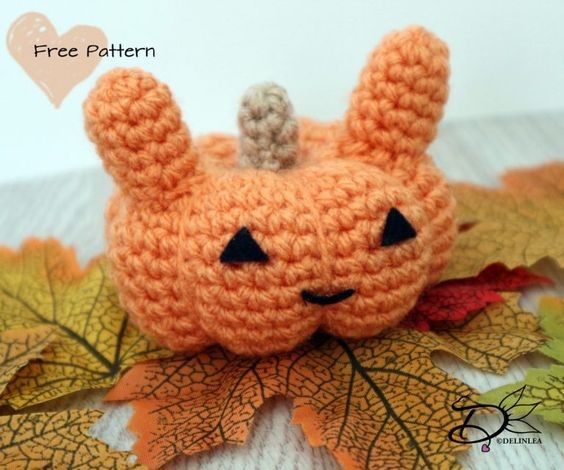 Create Your Own Adorable Crochet Amigurumi Bunny Pumpkin for Fall Decor Create Your Own Adorable Crochet Amigurumi Bunny Pumpkin for Fall Decor