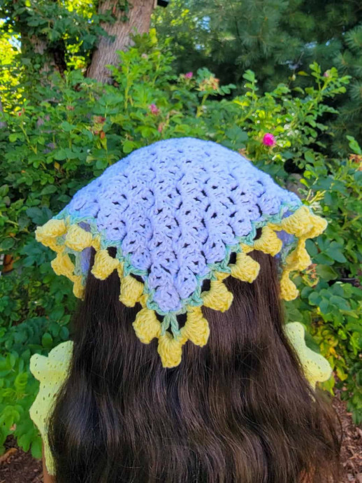Crochet Summer Bandana