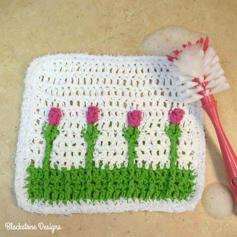 Create Your Own Crochet Spring Tulips Washcloth: A Step-by-Step Guide