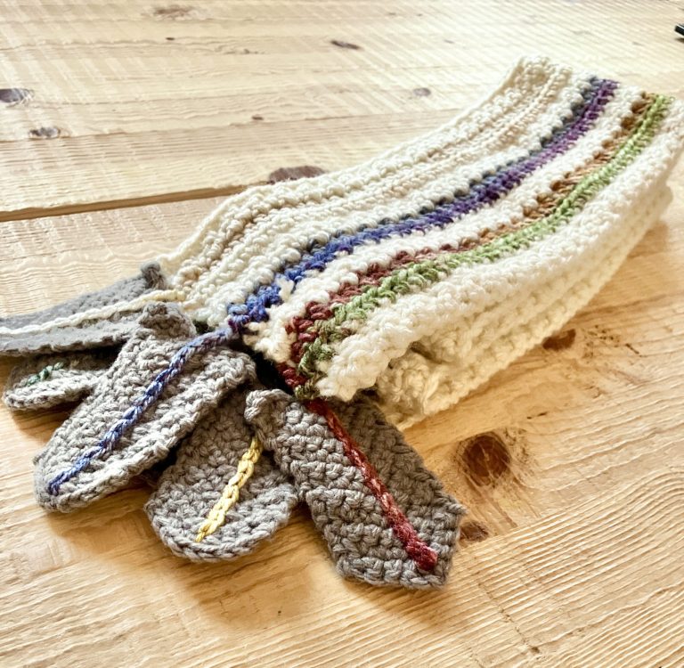 Crochet Arrows Scarf