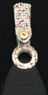 Crochet Basic "Gripper" Towel Ring – Stylish and Practical Solution for Your Kitchen or Bathroom
