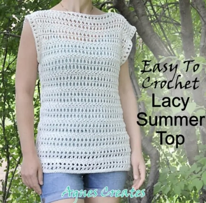 Unleash Your Summer Style with This Easy Crochet Top Project Unleash Your Summer Style with This Easy Crochet Top Project