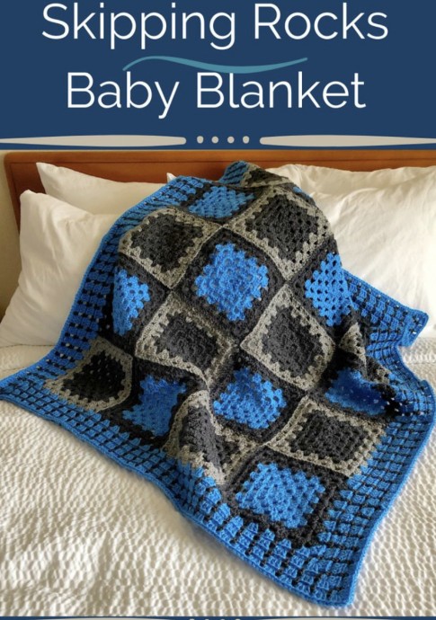 Create the Perfect Skipping Rocks Baby Blanket with Ease and Style Create the Perfect Skipping Rocks Baby Blanket with Ease and Style