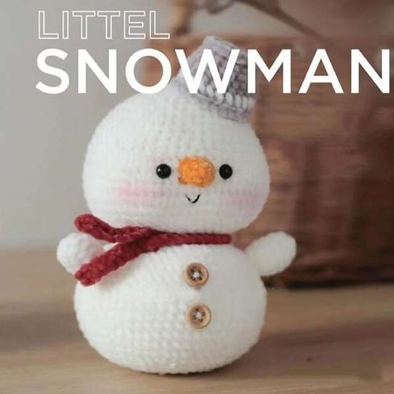 Crochet Christmas Snowman Crochet Christmas Snowman