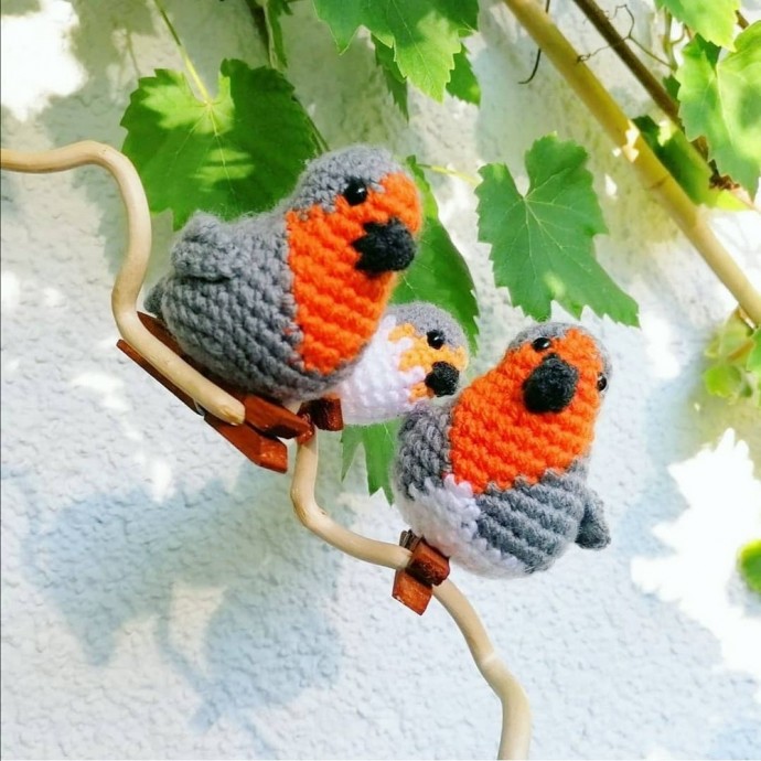 Crochet Little Robin