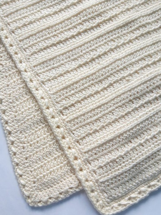Crochet Serenity Baby Blanket