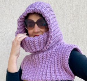 Discover the Cozy and Stylish Crochet Trendy Turtleneck Cowl Hoodie for Effortless Chic Fashion