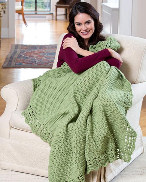 Crochet Crowning Achievements Throw