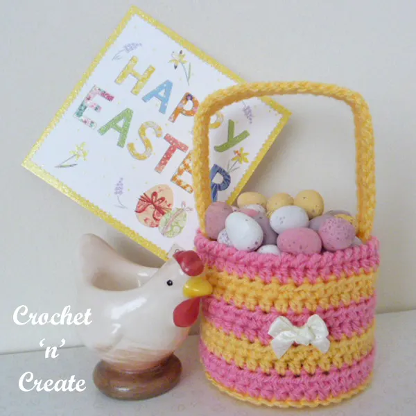 Create Your Own Charming Easter Egg Basket: A Crocheting Guide for All Skill Levels