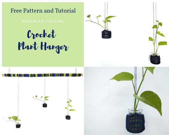 Crochet Plant Holder