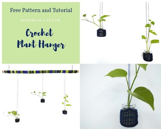 Elevate Your Decor with a Handmade Crochet Plant Holder for Every Style