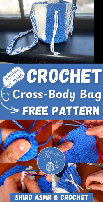 Create Your Own Stylish Crochet Cross-Body Bag With Strap – A Step-by-Step Guide