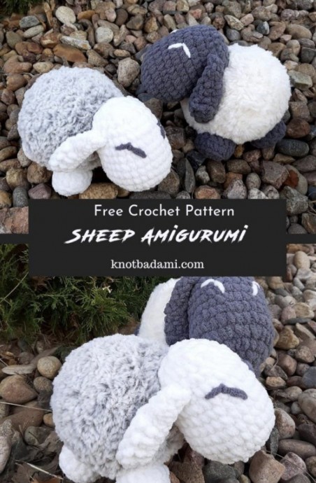 Free Crochet Sheep Amigurumi Pattern