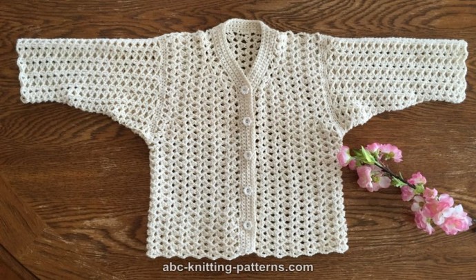 Create a Lightweight and Stylish Baby Cardigan: Free Crochet Pattern for Summer Create a Lightweight and Stylish Baby Cardigan: Free Crochet Pattern for Summer