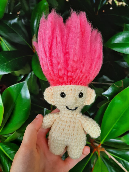 Crochet Amigurumi Troll