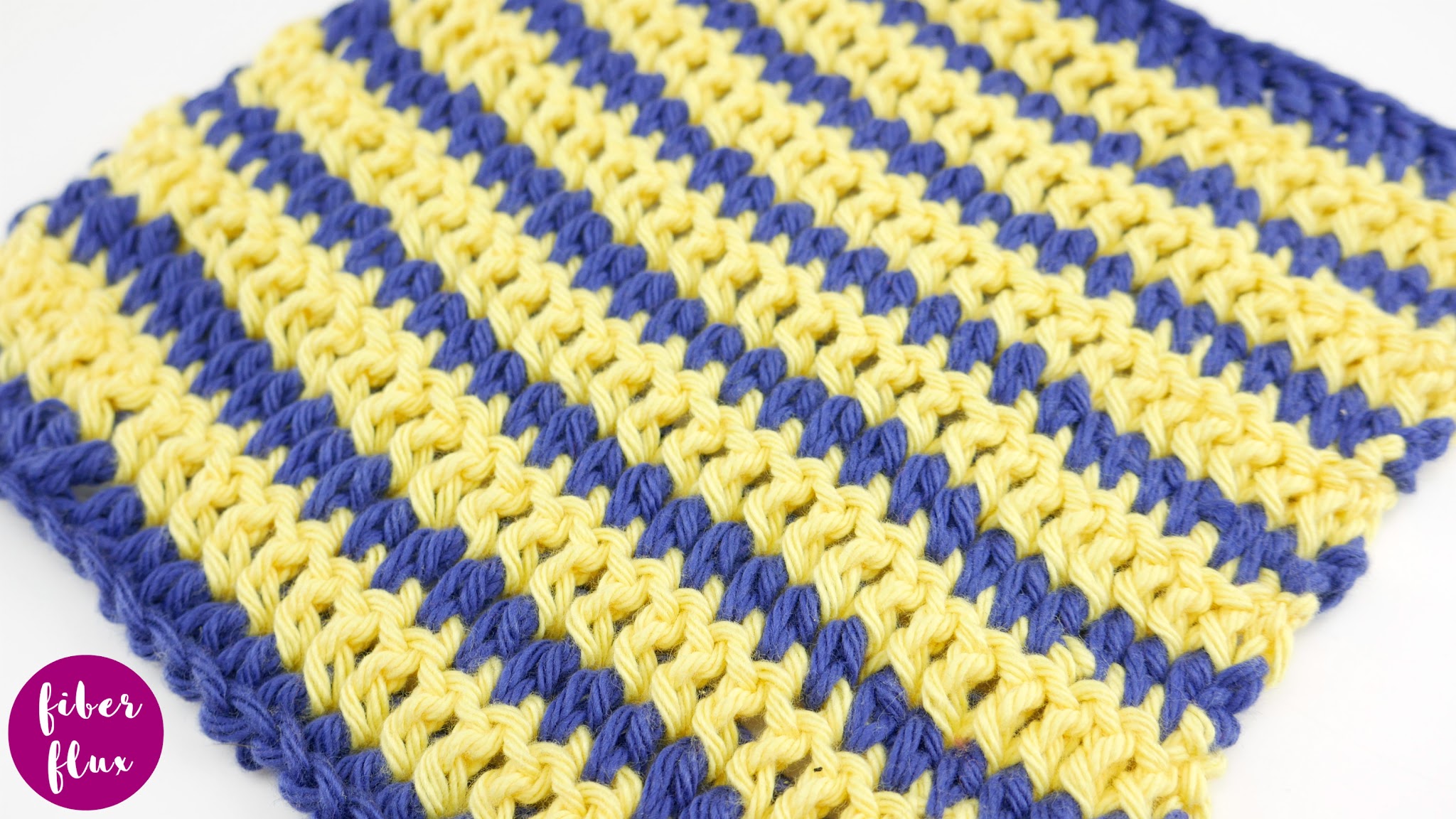 Create a Stunning Color Flip Dishcloth: Easy Crochet Pattern for Home Décor