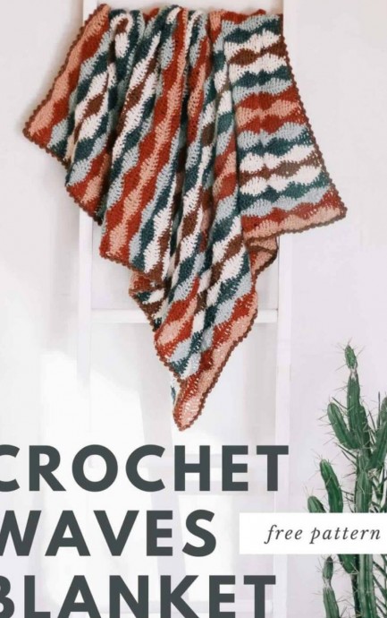 Crochet Waves Blanket