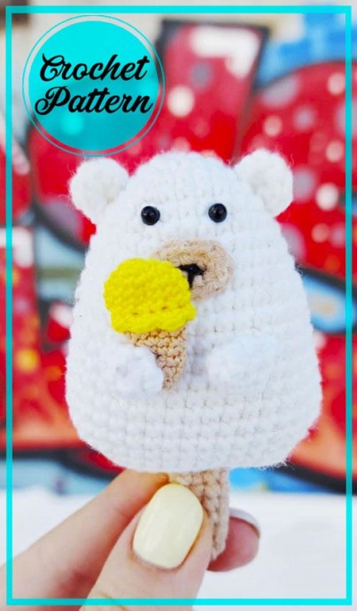 Create Your Adorable Amigurumi Bear with a Sweet Ice Cream Twist: A Fun Crochet Project Create Your Adorable Amigurumi Bear with a Sweet Ice Cream Twist: A Fun Crochet Project