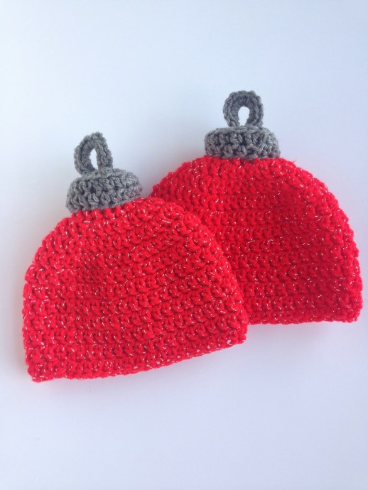 Create Adorable Crochet Christmas Ornament Baby Hat for the Holiday Season Create Adorable Crochet Christmas Ornament Baby Hat for the Holiday Season