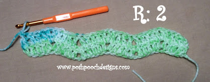 Create Your Own Crochet Frosted Chevron Scarf: Easy Instructions and Materials Needed