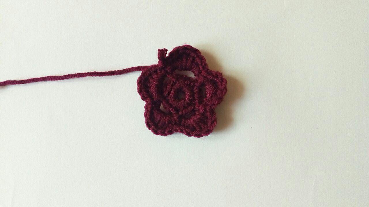 Crochet 3 Layer Flower