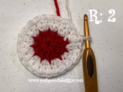 Crochet Red, White And Blue Patriotic Bucket Hat