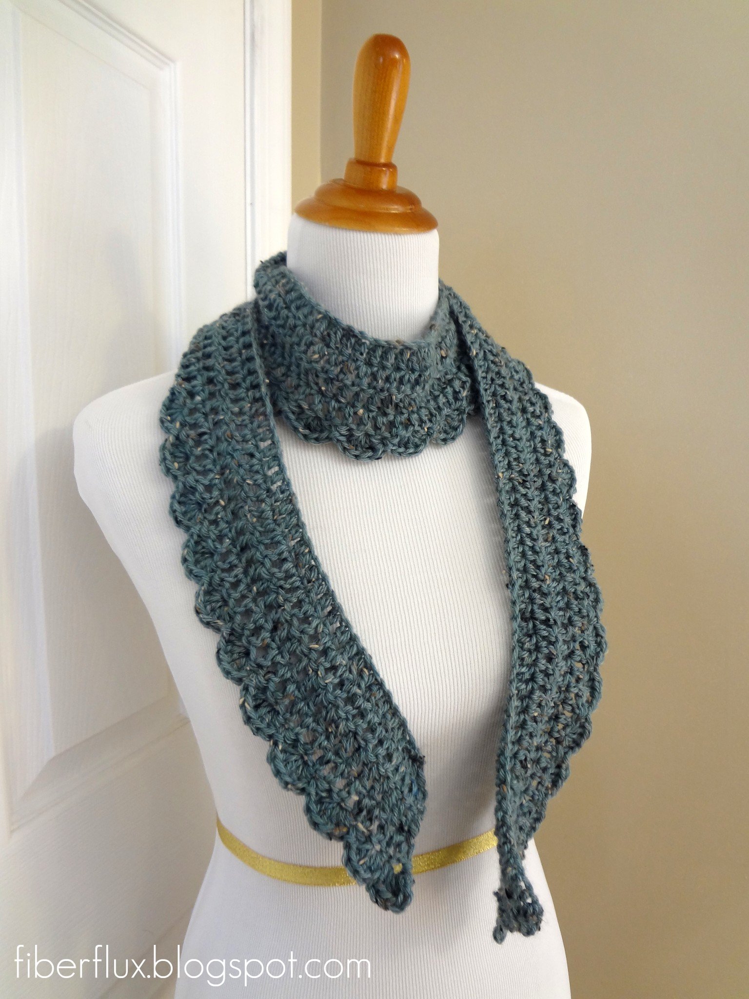 Create the Enchanting Ocean Air Scarf: A Step-by-Step Crochet Guide