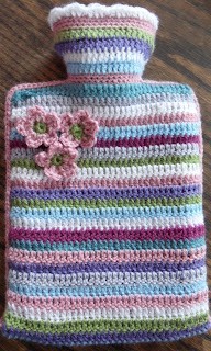 Create a Cozy Crochet Stripy Hot Water Bottle Cover - Step-by-Step Guide Create a Cozy Crochet Stripy Hot Water Bottle Cover - Step-by-Step Guide