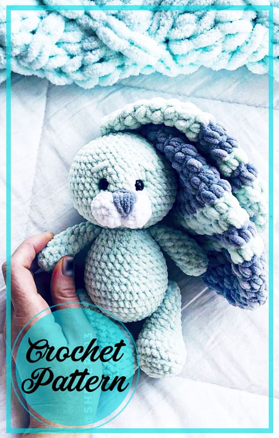 Crochet Plush Floppy Ears Bunny Amigurumi