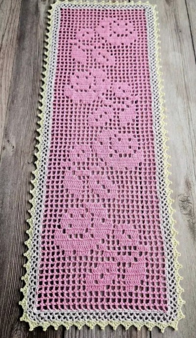 Enhance Your Dining Experience with an Exquisite Crochet Rose Table Runner Enhance Your Dining Experience with an Exquisite Crochet Rose Table Runner