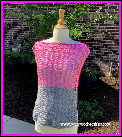 Crochet Gradient Grace Top