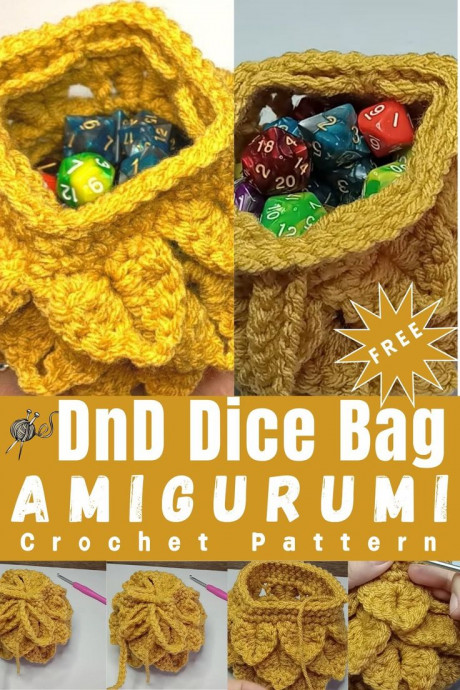 Create Unique Crochet Dice Bags: A Fun and Stylish Way to Store Your Gaming Dice Create Unique Crochet Dice Bags: A Fun and Stylish Way to Store Your Gaming Dice