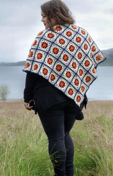 Ferris Wheel Granny Square Shawl