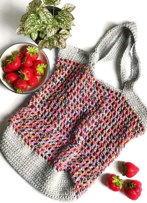 Crochet Summer Market Bag (Free Pattern)
