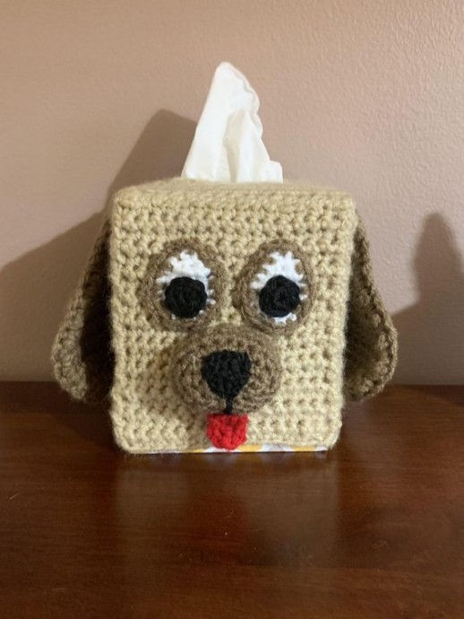 Adorable Crochet Dog Tissue Box Covers: A Charming Home Decor Touch Adorable Crochet Dog Tissue Box Covers: A Charming Home Decor Touch