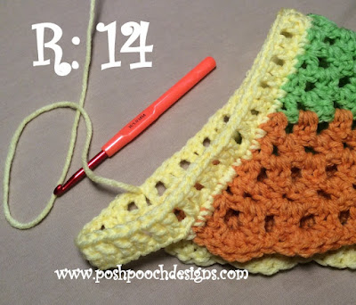 Crochet Garden Headscarf