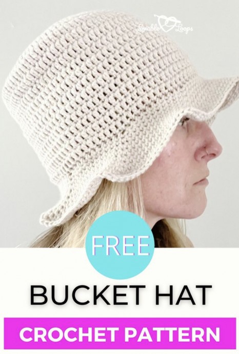 Easy Crochet Bucket Hat Pattern