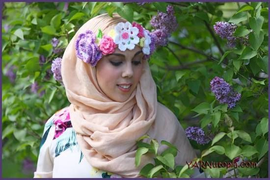 Crochet Floral Dream Crown