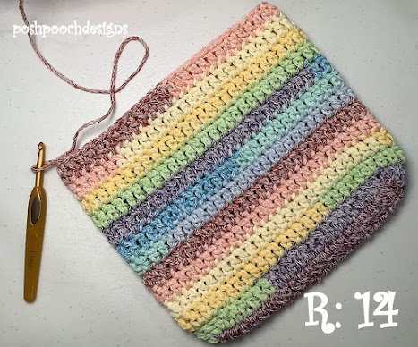 Crochet Lunch Tote Bag