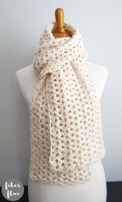 Create Your Own Charming Crochet Sweet Cream Scarf: A Winter Essential Create Your Own Charming Crochet Sweet Cream Scarf: A Winter Essential