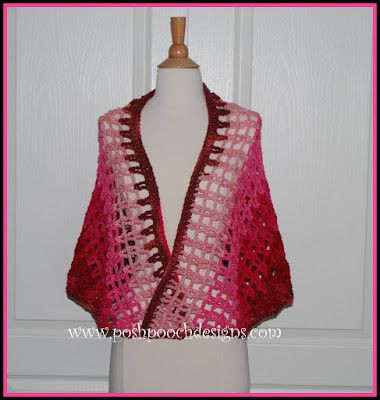 Crochet Abstract Shawl