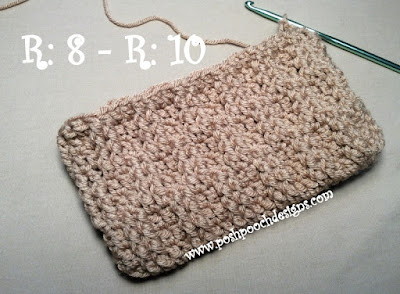 Crochet Fair Isle Shoulder Bag