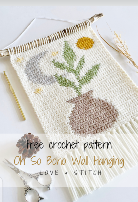 Lovely Oh-So-Boho Wall Hanging