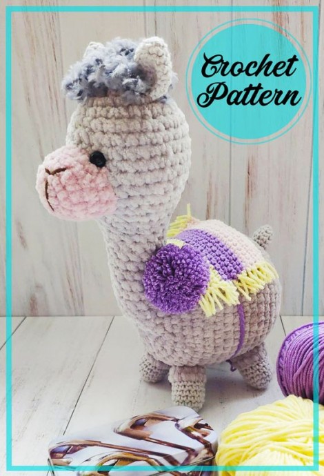 Crochet Llama Nursery Amigurumi