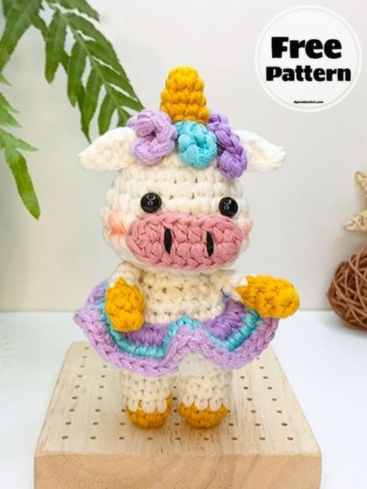 Create Your Adorable Crochet Amigurumi Skirted Unicorn with This Step-by-Step Guide Create Your Adorable Crochet Amigurumi Skirted Unicorn with This Step-by-Step Guide