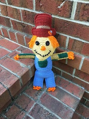 Crochet Scarecrow Doll Crochet Scarecrow Doll
