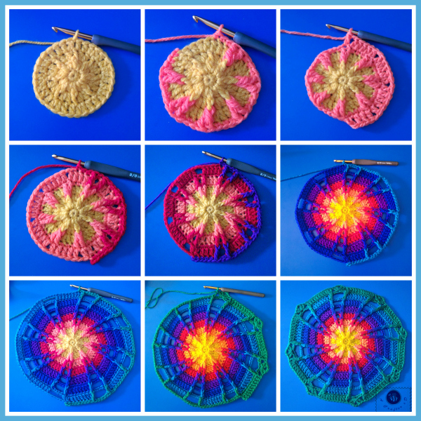 Create Your Own Crochet Wheel to Love Mandala - A Beautiful Guide for All Skill Levels