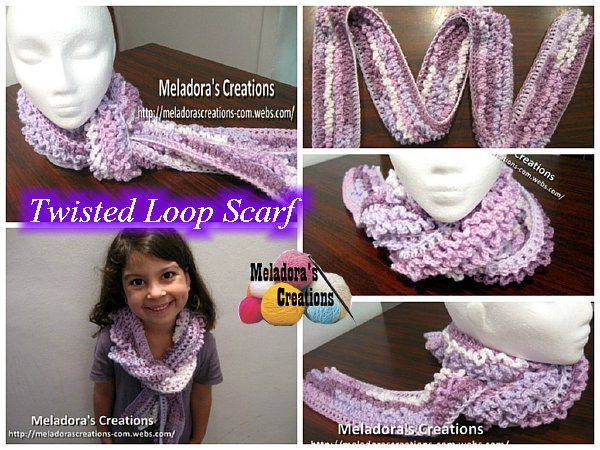 Create a Stylish Crochet Twisted Loop Scarf - A Fun DIY Guide